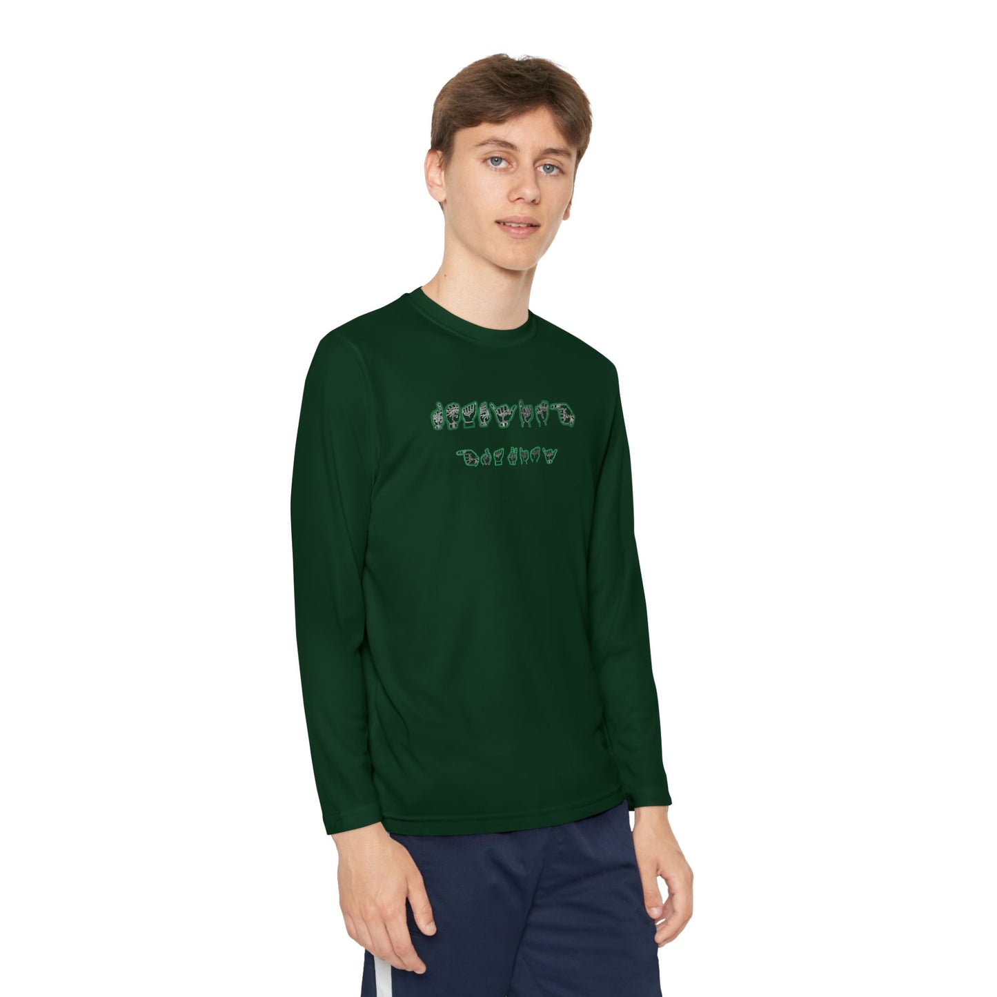 Kids Deafying Gravity Unisex Long Sleeve