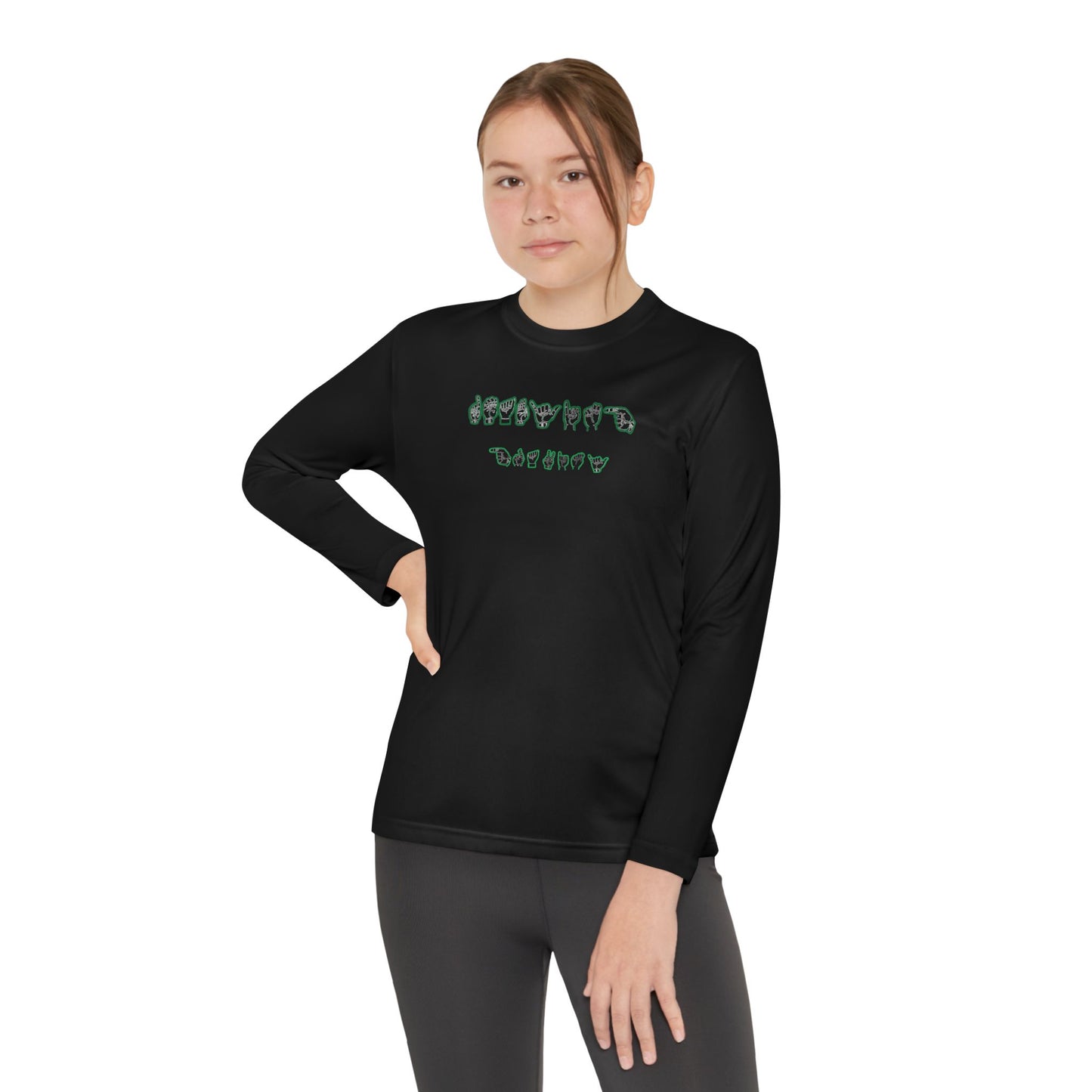 Kids Deafying Gravity Unisex Long Sleeve