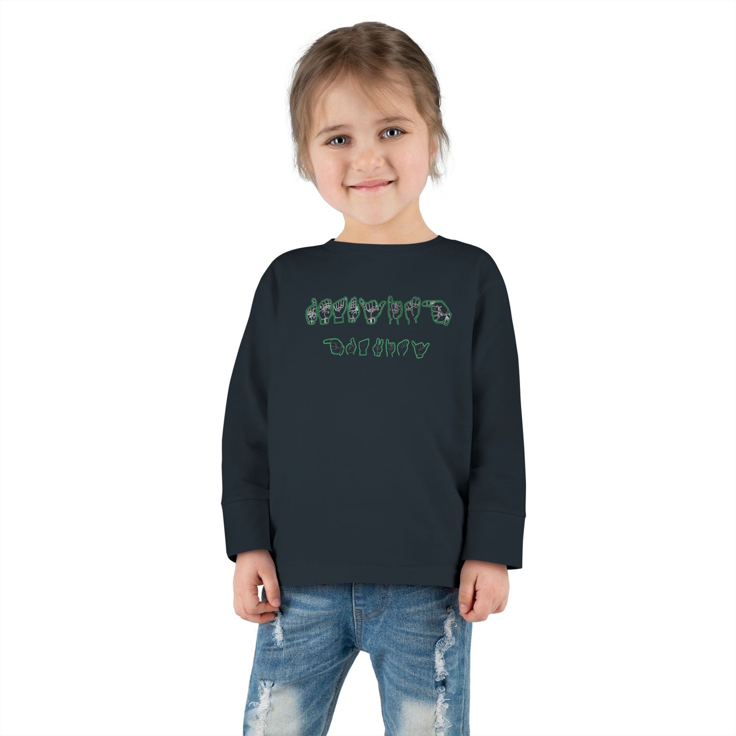 Deafying Gravity Toddler Unisex Long-Sleeve