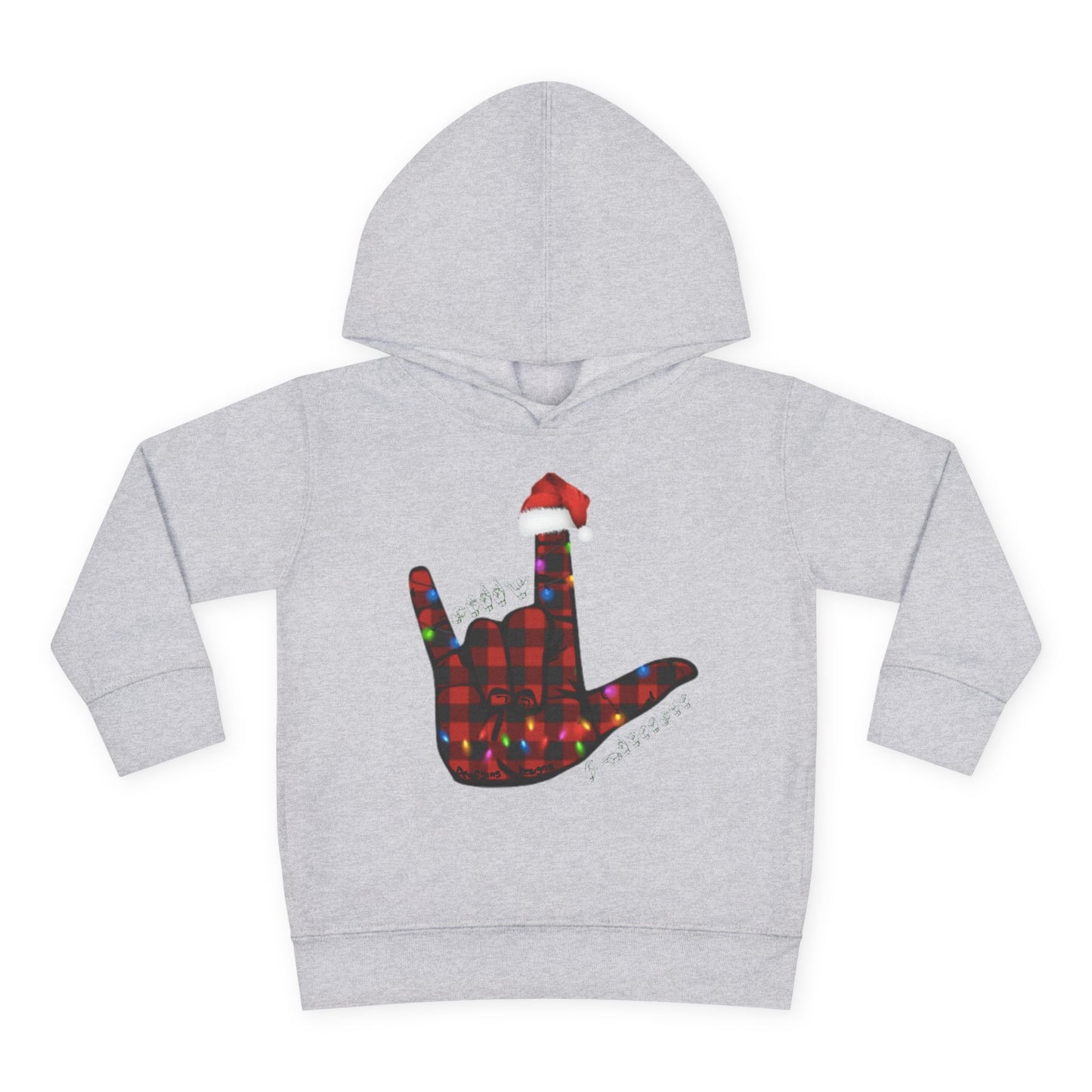 Merry Christmad ILY Toddler Unisex Hoodie