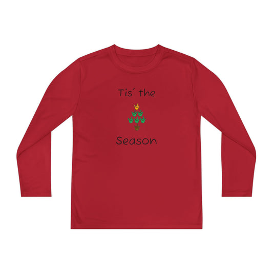 Tis' the Season ILY Youth Unisex Long Sleeve