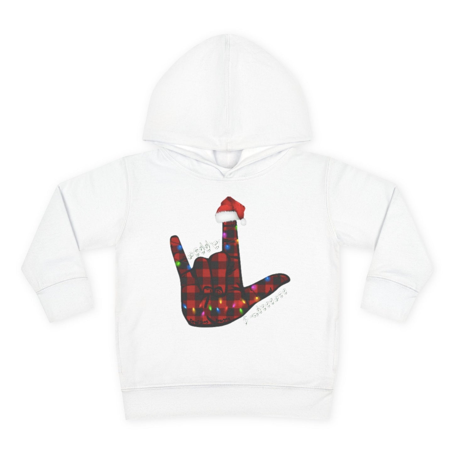 Merry Christmad ILY Toddler Unisex Hoodie
