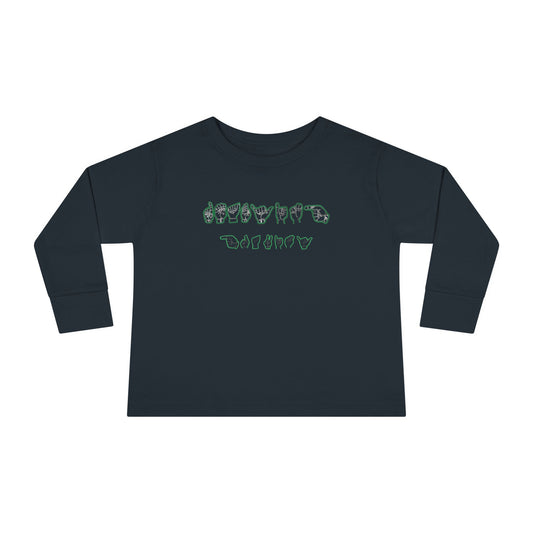 Deafying Gravity Toddler Unisex Long-Sleeve