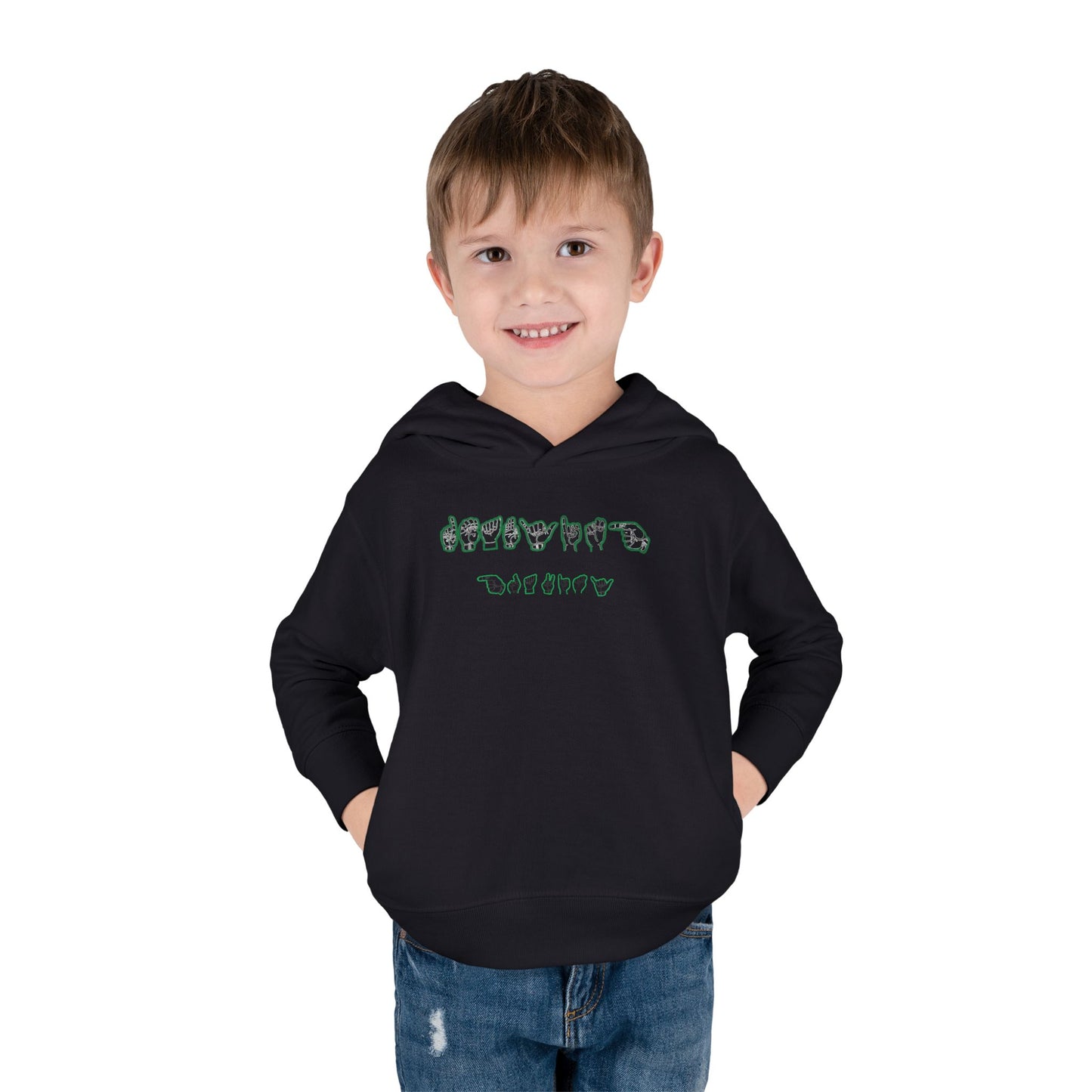 Deafying Gravity Toddler Unisex Hoodie