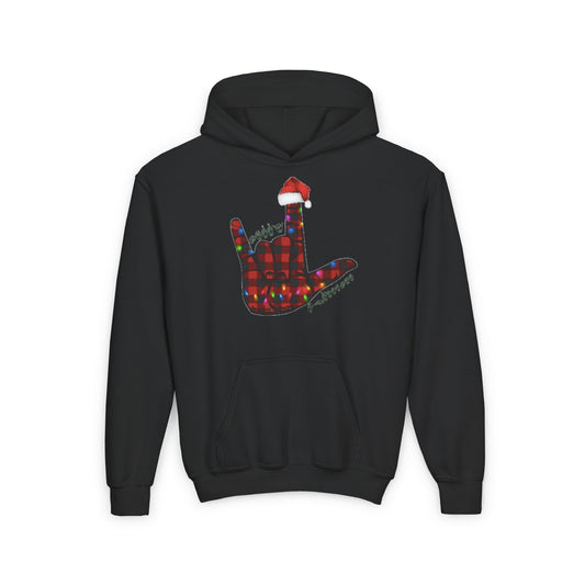 Merry Christmas ILY Unisex Youth Hoodie