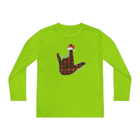 Merry Christmas ILY Youth Unisex Long Sleeve
