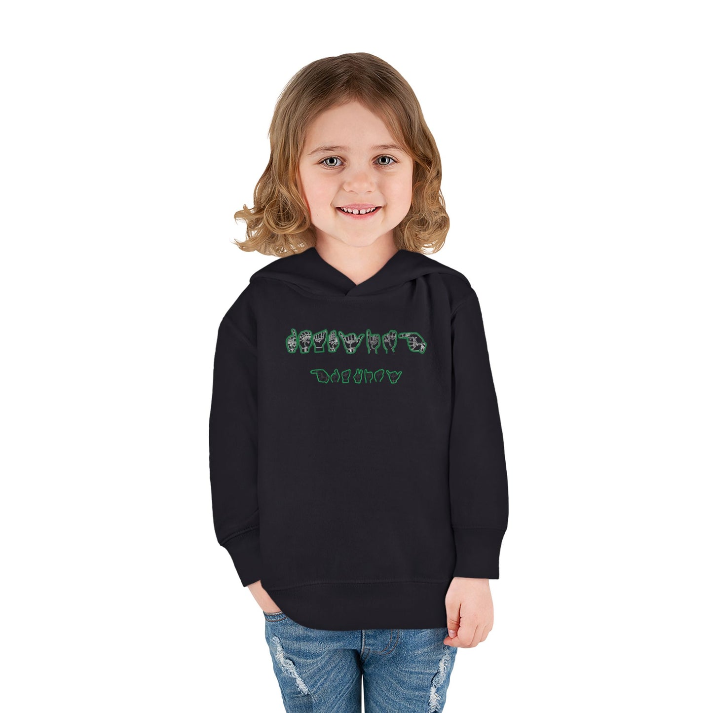 Deafying Gravity Toddler Unisex Hoodie