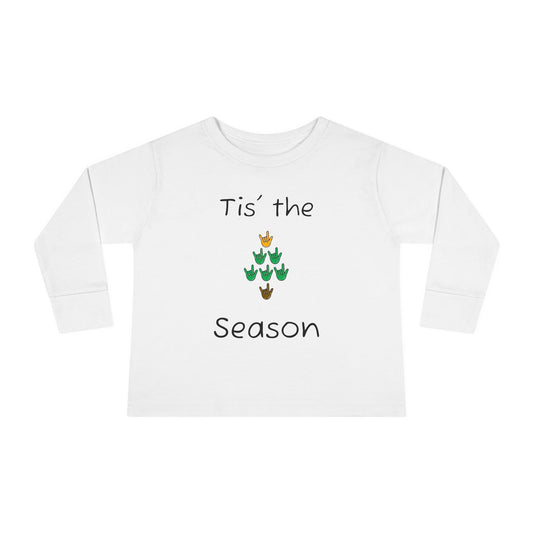 Tis' the Season ILY Toddler Unisex Long Sleeve